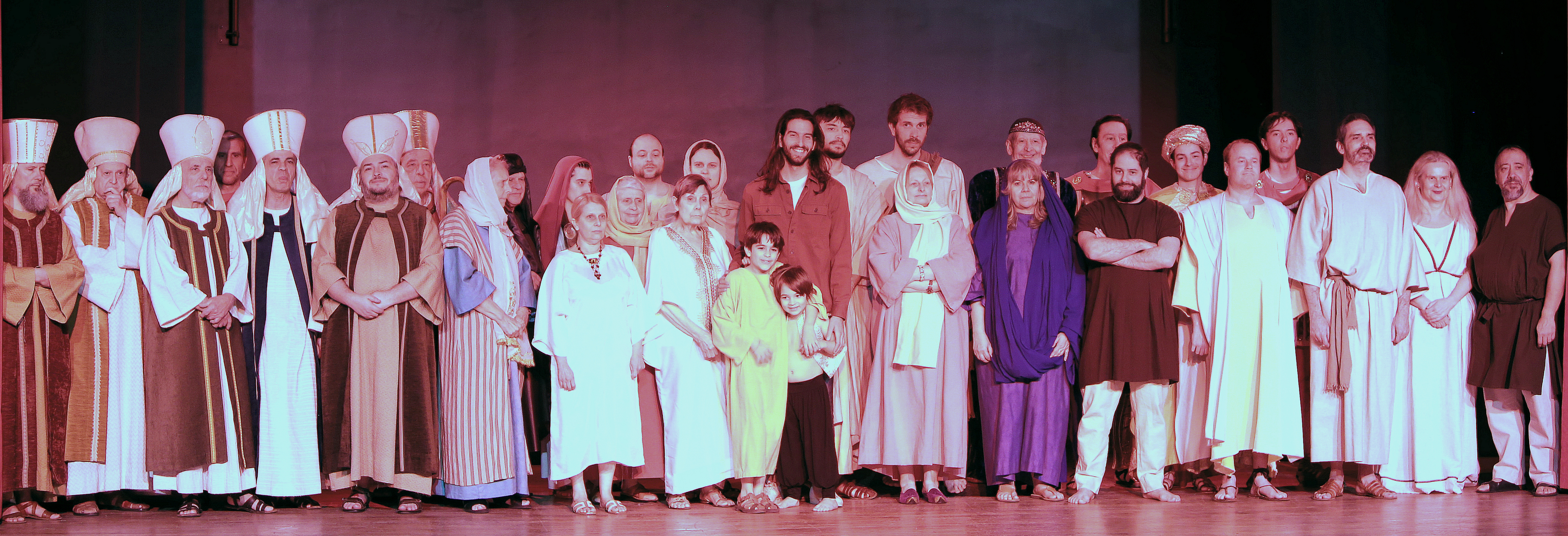 La troupe de La Passion de Ménilmontant